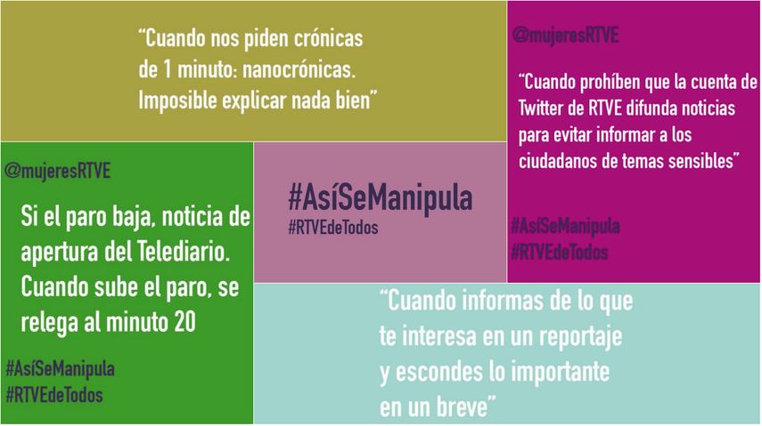 No es la primera vez que periodistas de&nbsp;RTVE&nbsp;o sus Consejos de Informativos denuncian casos de manipulación en los últimos años.