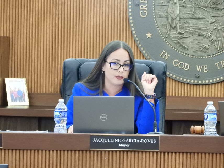Jacqueline García Roves, alcaldesa interina de Hialeah.&nbsp;