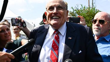 El abogado y exalcalde de Nueva York Rudy Giuliani.