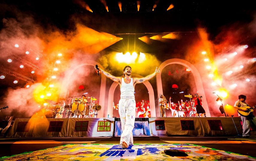 El músico y compositor colombiano Camilo.