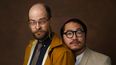 Daniel Scheinert y Daniel Kwan, el dúo de directores conocido como The Daniels, posan para un retrato en el almuerzo de nominados de la 95a edición de los Premios de la Academia el 13 de febrero de 2023, en el Hotel Beverly Hilton en Beverly Hills, California. Su película Everything Everywhere All at Once pasa de improbable a favorita de los Óscar.