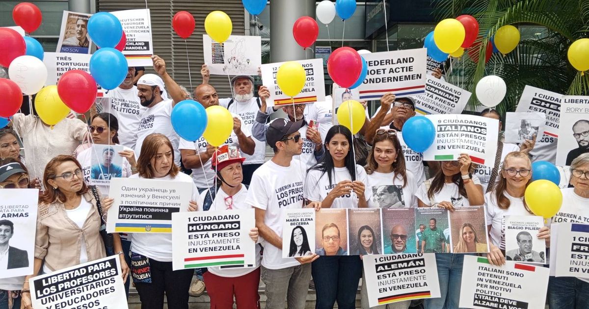 Familiares agradecen apoyo de la UE en su lucha por la libertad de los presos políticos