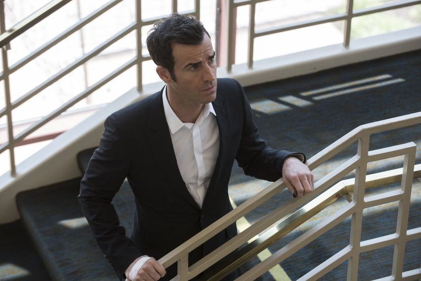 El actor&nbsp;Justin Theroux&nbsp;en la serie The Leftovers.
