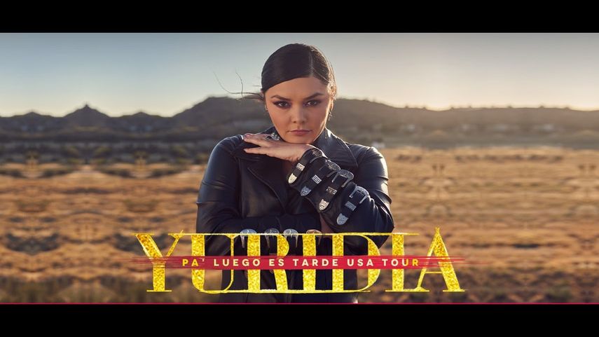 Cantante mexicana Yuridia revela fechas de Pa luego es tarde USA tour.