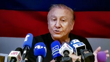 El candidado presidencial colombiano Rodolfo Hernández.