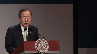 Ban Ki-moon, secretario general de la ONU. Foto: EFE