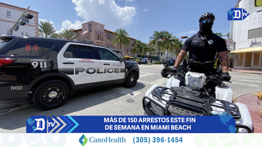 mas de 150 arrestos este fin de semana en miami beach