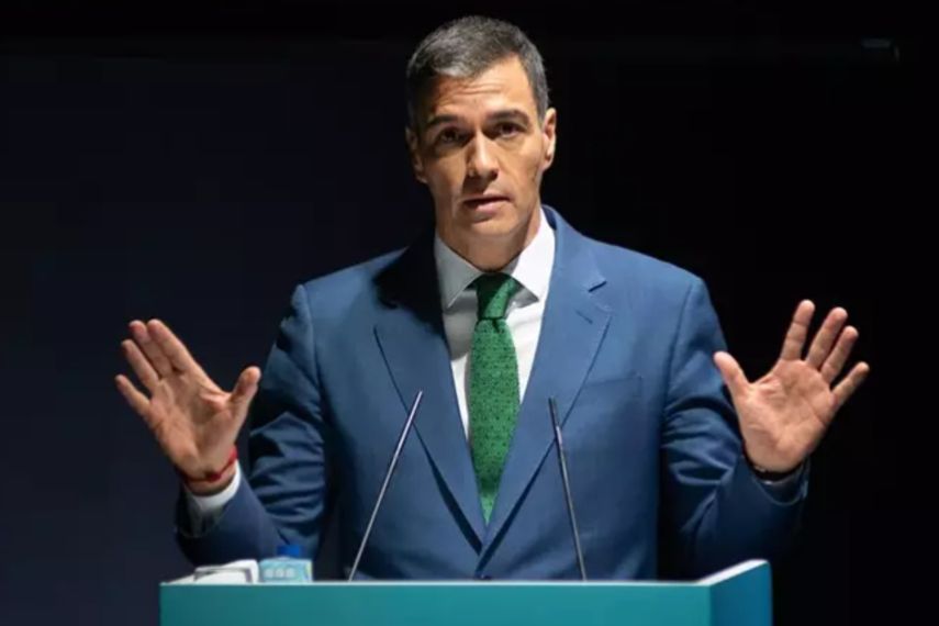 El presidente del Gobierno, Pedro Sánchez