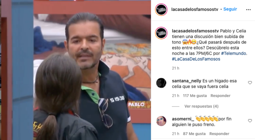 Celia Lora y Pablo Montero