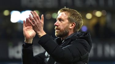 El técnico de Brighton Graham Potter durante el partido contra West Bromwich, el 8 de enero de 2022. Potter ha sido nombrado técnico de Chelsea.&nbsp;