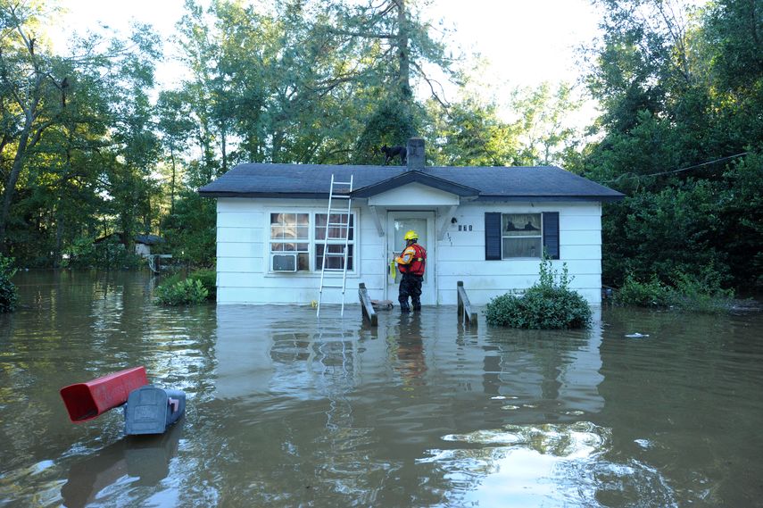 El huracán Matthew golpeó con fuerza la costa noroeste de Florida
