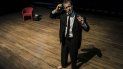 El actor Rogelio Gracia en la obra Tom Pain (Basado en nada), la propuesta de Teatro Boxing de Montevideo en el Festival Internacional de Teatro Hispano de Miami. El actor Rogelio Gracia en la obra Tom Pain (Basado en nada), la propuesta de Teatro Boxing de Montevideo en el Festival Internacional de Teatro Hispano de Miami.