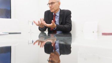 El alto comisionado de la ONU para los Derechos Humanos, Volker Türk, durante una entrevista para Europa Press, en la sede del Ministerio de Exteriores, a 4 de octubre de 2023, en Madrid (España). Volker Türk es un abogado austriaco y funcionario de las Naciones Unidas que ejerce como Alto Comisionado de la ONU para los Derechos Humanos desde el 17 de octubre de 2022.