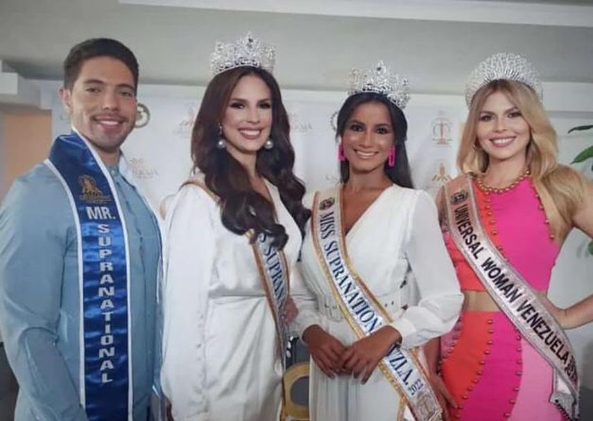 Mister Supranational Venezuela 2022, Jorge Eduardo Núñez; Miss Supranational Venezuela 2023, Selene Delgado; Miss Supranational Venezuela 2022; Ismely Velásquez y Universal Woman Venezuela, Valentina Sánchez Trivella.&nbsp;