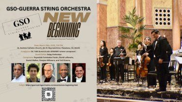 Guerra String Orchestra celebra la música contemporánea con New Beginning.