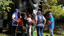 La frontera de Venezuela y Colombia es centro de operaciones de delincuencia. Miembros de la Defensoría encontraron a un grupo de niños en una finca después de un secuestro masivo en el Departamento de Arauca.