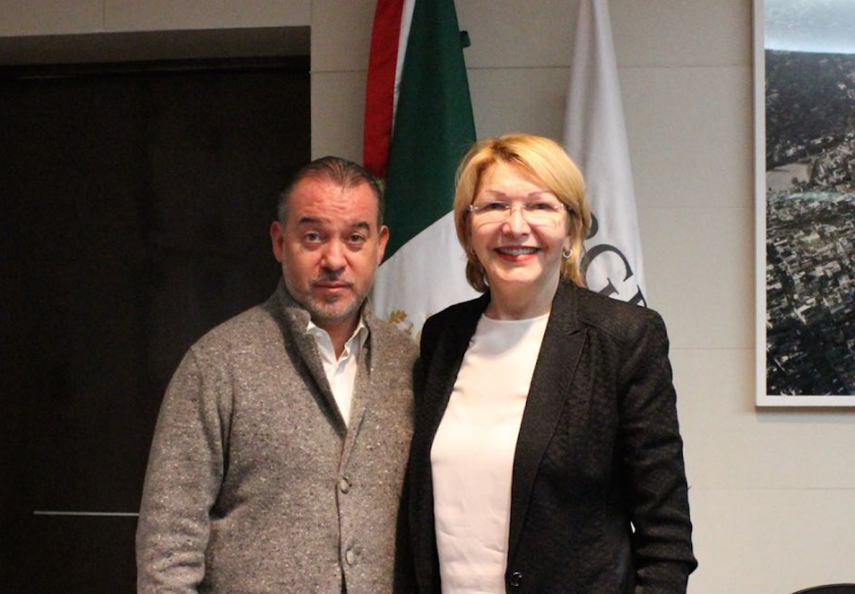 La fiscal venezolana Luis Ortega se reunió &nbsp;con el titular de la Procuraduría General de la República (PGR, fiscalía) de México, Raúl Cervantes.&nbsp;