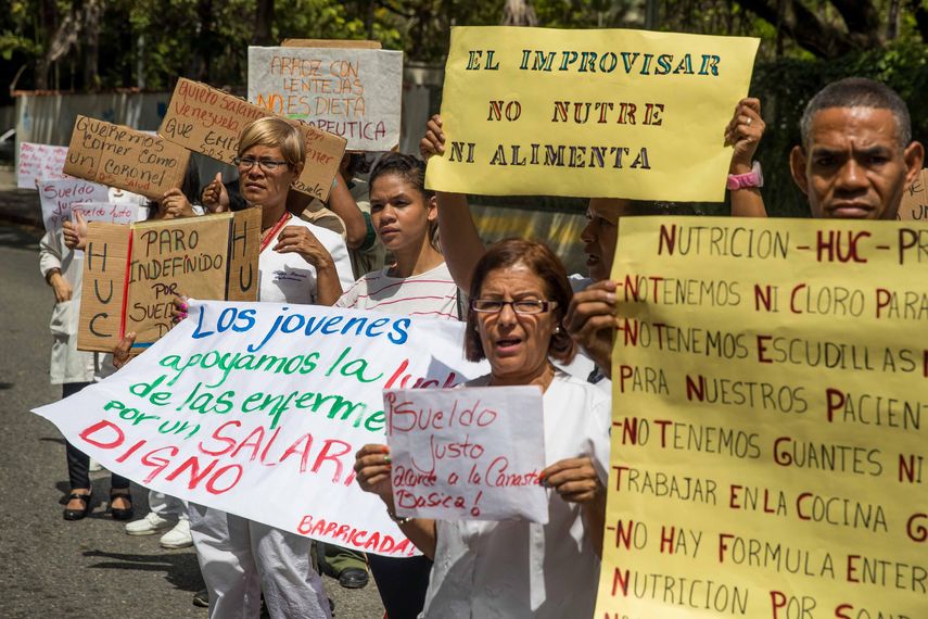 La mala prestación de los servicios públicos, en el país suramericano se dan cada día, desde el último mes, decenas de protestas de trabajadores y ciudadanos que reclaman un fin a la crisis.&nbsp;