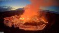 El volcán Kilauea en Hawai el 7 de junio de 2023. Foto de cámara web suministrada por el Servicio Geológico de Estados Unidos.&nbsp;