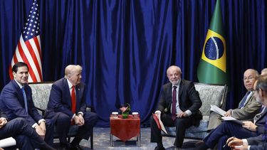 Donald Trump y Lula da Silva reunidos el 26OCT25 en Kuala Lumpur, Malasia.&nbsp;
