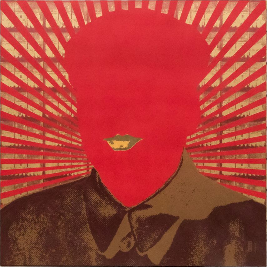 La obra Pensamiento rojo,&nbsp;del artista Alfredo Márquez, quien presentará durante la próxima edición de la feria Arco Madrid, a celebrarse del 27 de febrero al 3 de marzo.