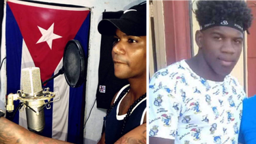 Ibrahim Domínguez Aguilar (izq) y Walnier Luis Aguilar Rivera.