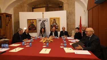 Reuni&oacute;n del jurado del premio.&nbsp;