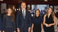 La princesa de Asturias, el rey Felipe VI, la reina Letizia y la infanta Sofía presiden el XXXIII Concierto Premios Princesa de Asturias. &nbsp;