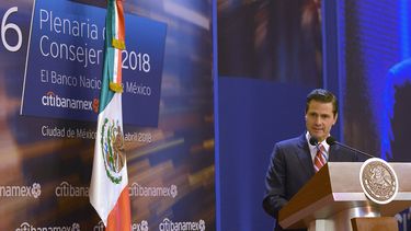 Enrique Peña Nieto, presidente de México&nbsp;