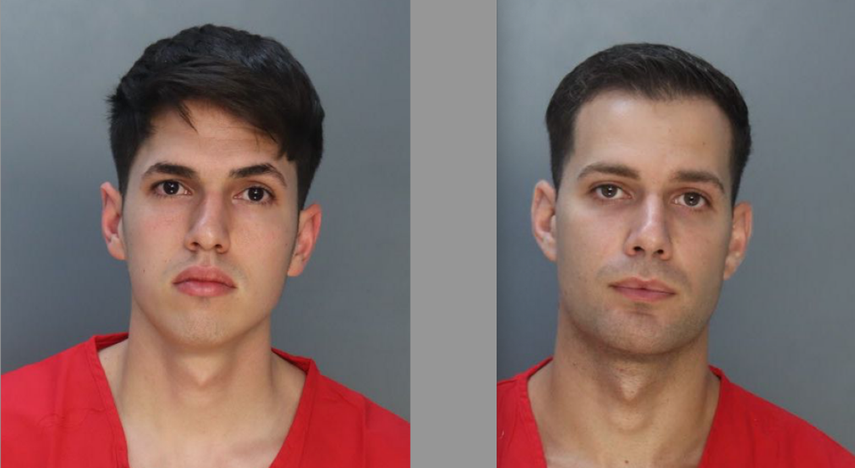 Lorezo Rafael Orfila Rodríguez y Rafael Otano exagentes de Hialeah.&nbsp; &nbsp;