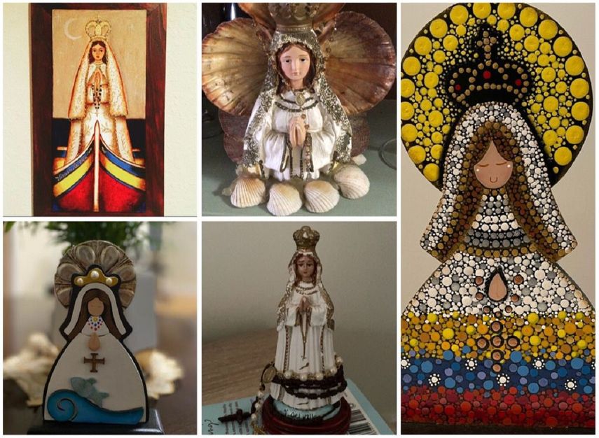 Imágenes de la Virgen del Valle reposan en casas de venezolanos de todo el mundo.&nbsp;