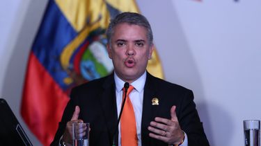 El presidente de Colombia, Iván Duque.