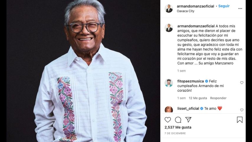 Armando Manzanero.