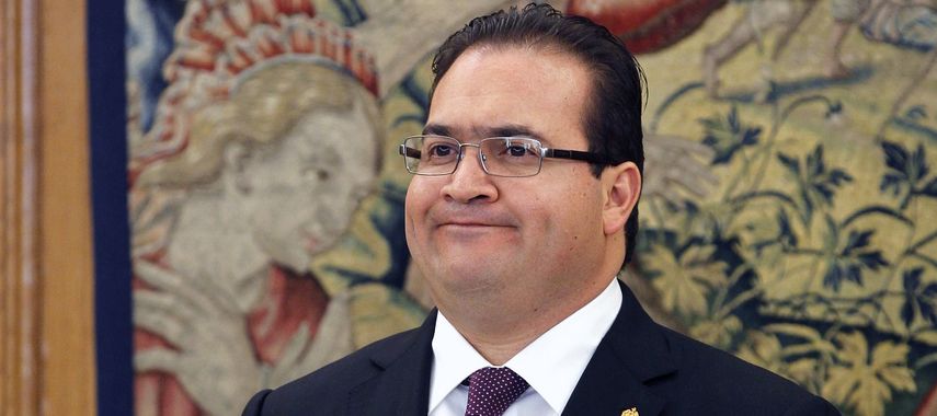 Fotografía de archivo de enero de 2013 del exgobernador de Veracruz,&nbsp;Javier&nbsp;Duarte, en Madrid (España)