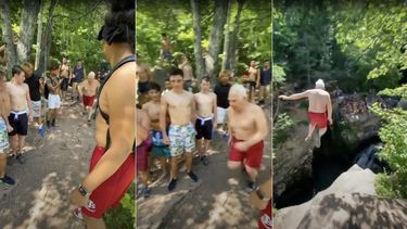 Un se&ntilde;or de 73 a&ntilde;os sorprende por su agilidad.&nbsp;