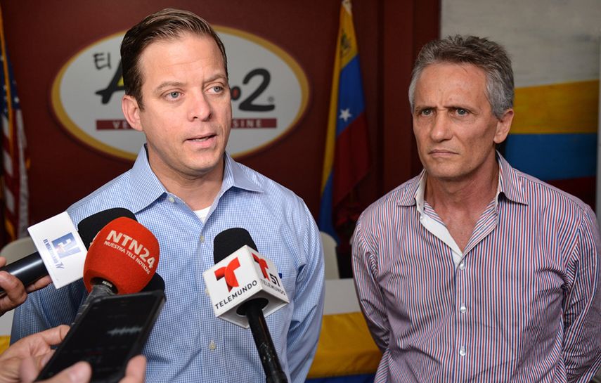 Carlos López-Cantera y Luigi Boria hablaron sobre la necesidad de un cambio en Venezuela (ÁLVARO MATA)