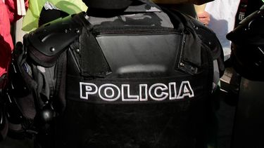 Un agente de la Policía de Ecuador.