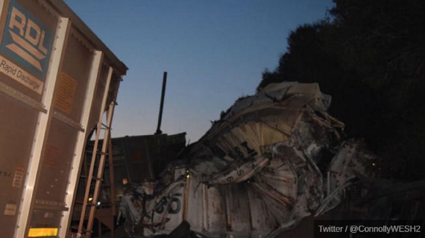 Uno de los trenes implicados en el accidente transportaba carbón desde Pembroke (Kentucky) hacia Tampa.