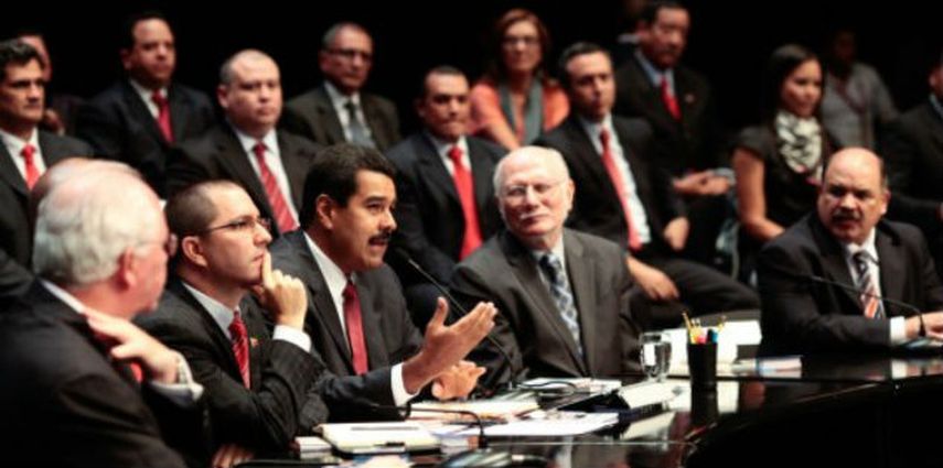 Actualmente, un tercio de los ministerios del Gobierno de Nicolás Maduro son encabezados por militares ( Foto cortesía Minci)
