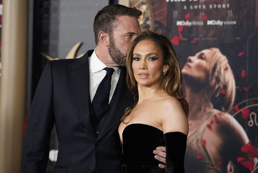 Jennifer Lopez y Ben Affleck llegan al estreno de 