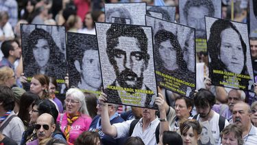 Familiares de las víctimas de la dictadura argentina