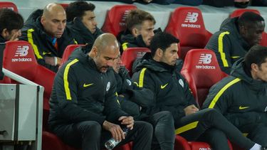 Pep Guardiola, de 45 años, entrenó al Barcelona y al Bayern Múnich, antes de recalar esta temporada en la Premier League