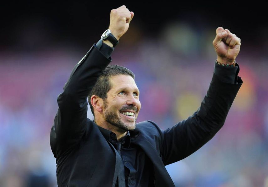 Simeone superó por cinco puntos al entrenador del Real Madrid