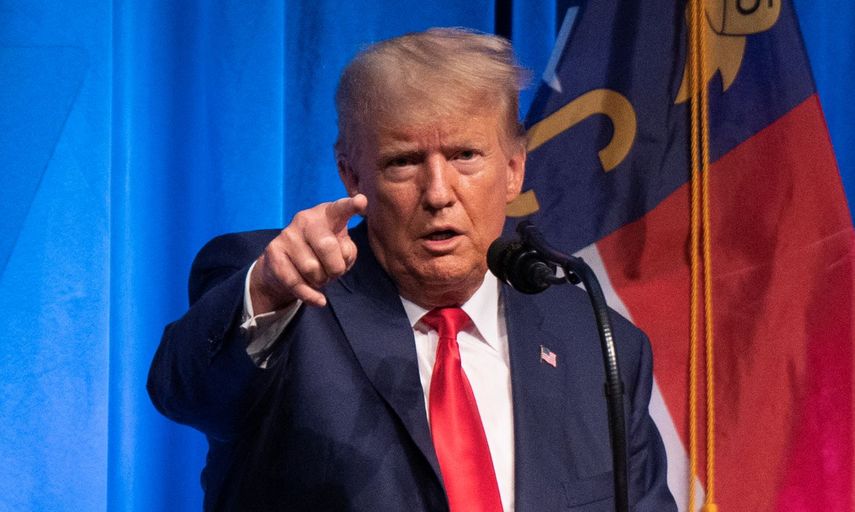 El expresidente de Estados Unidos Donald Trump.