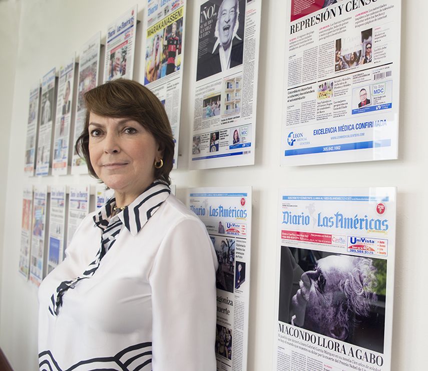 Mitzy Capriles busca llamar la atención sobre las violaciones de los derechos humanos en su país. (JJBLANCOH)