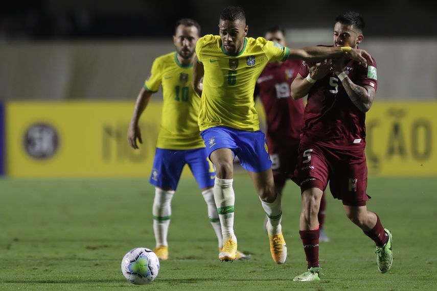 Venezuela vendió cara la derrota ante Brasil, pero lleva 270 minutos sin anotar ni un solo gol en la eliminatoria sudamericana rumbo a Catar 2022