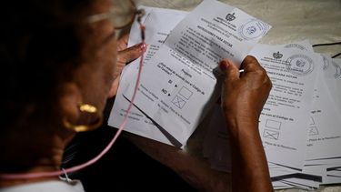 Papeletas utilizadas en la consulta que realizó la dictadura de Cuba para aprobar el nuevo Código de las Familias. 