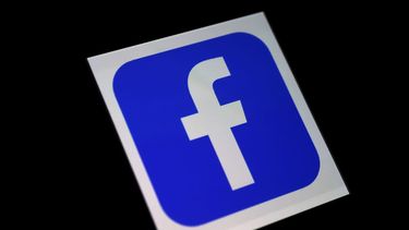 Logo de la compañía tecnológica Facebook.