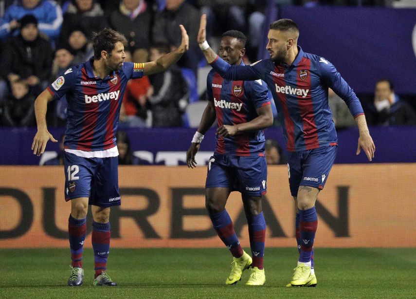 El Levante sí que le sabe jugar al Barcelona de Valverde. Es uno de los dos equipos que han podido derrotar al club catalán en 87 duelos que tiene el técnico.