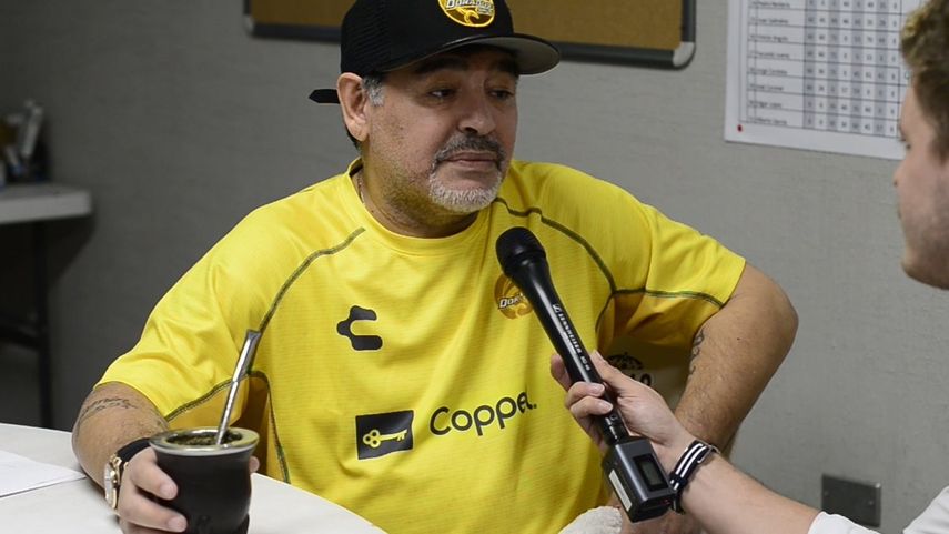 El Pelusa aseguró que seguirá trabajando como director técnico hasta que le den las rodillas.